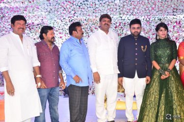Celebs at Talasani Srinivas Yadav Daughter Wedding Reception